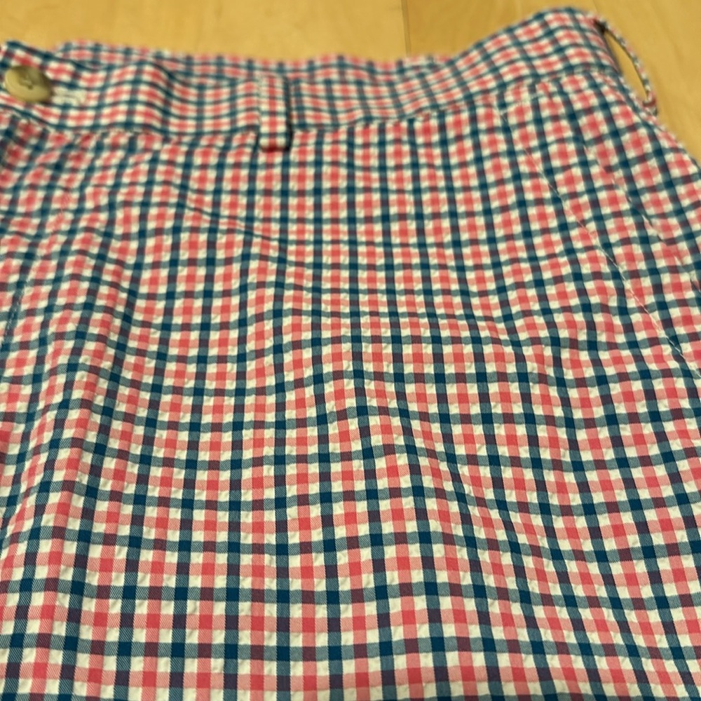 Peter Millar Seersucker Golf Shorts
